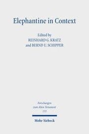 Cover von Elephantine in Context