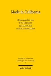Cover von Made in California