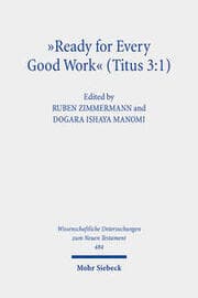 Cover von 'Ready for Every Good Work' (Titus 3:1)