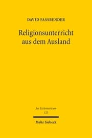 Cover von Religionsunterricht aus dem Ausland
