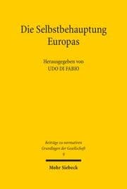 Cover von Die Selbstbehauptung Europas