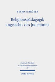 Cover von Religionspädagogik angesichts des Judentums