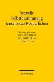 Cover von Sexuelle Selbstbestimmung jenseits des Körperlichen