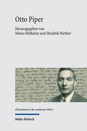 Cover von Otto Piper