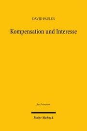 Cover von Kompensation und Interesse