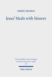 Cover von Jesus' Meals with Sinners
