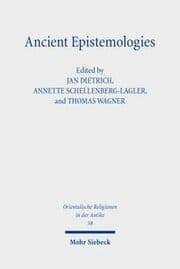 Cover von Ancient Epistemologies