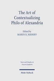Cover von The Art of Contextualizing Philo of Alexandria