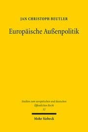Cover von Europäische Außenpolitik