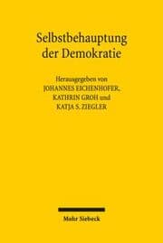Cover von Selbstbehauptung der Demokratie