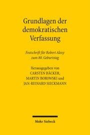 Cover von Grundlagen der demokratischen Verfassung