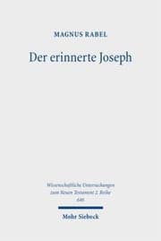 Cover von Der erinnerte Joseph