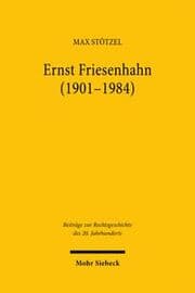 Cover von Ernst Friesenhahn (1901-1984)