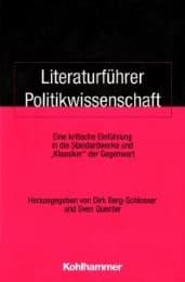 Cover von Literaturführer Politikwissenschaft