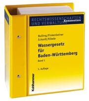 Cover von Wassergesetz für Baden-Württemberg