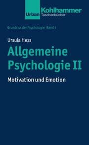 Cover von Allgemeine Psychologie II