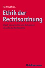 Cover von Ethik der Rechtsordnung