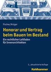 Cover von Honorar und Vertrag beim Bauen im Bestand