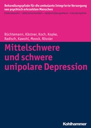Cover von Mittelschwere und schwere unipolare Depression