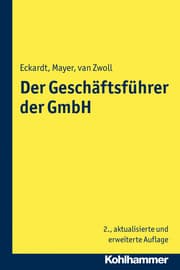 Cover von Der Geschäftsführer der GmbH