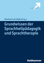 Cover von Grundwissen der Sprachheilpädagogik und Sprachtherapie