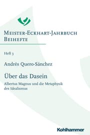 Cover von Über das Dasein