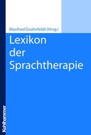 Cover von Lexikon der Sprachtherapie