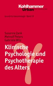 Cover von Klinische Psychologie und Psychotherapie des Alters