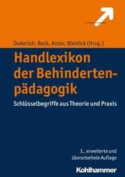 Cover von Handlexikon der Behindertenpädagogik