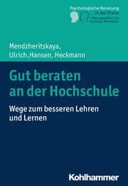 Cover von Gut beraten an der Hochschule