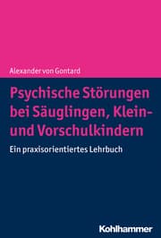 Cover von Psychische Störungen bei Säuglingen, Klein- und Vorschulkindern