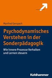 Cover von Psychodynamisches Verstehen in der Sonderpädagogik