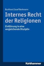 Cover von Internes Recht der Religionen