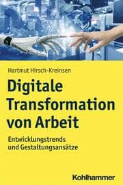 Cover von Digitale Transformation von Arbeit