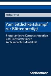 Cover von Vom Sittlichkeitskampf zur Büttenpredigt