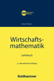 Cover von Wirtschaftsmathematik