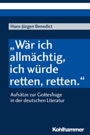 Cover von 'Wär ich allmächtig, ich würde retten, retten.'