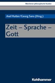 Cover von Zeit - Sprache - Gott