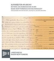 Cover von Aufarbeiten im Archiv
