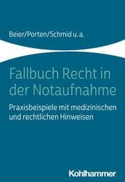 Cover von Fallbuch Recht in der Notaufnahme