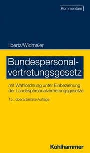 Cover von Bundespersonalvertretungsgesetz