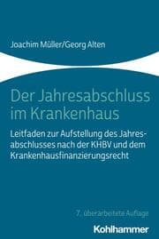Cover von Der Jahresabschluss im Krankenhaus