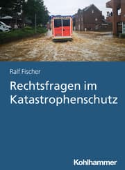 Cover von Rechtsfragen im Katastrophenschutz