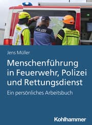 Cover von Menschenführung in Feuerwehr, Polizei und Rettungsdienst