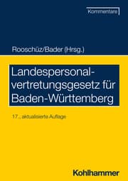 Cover von Landespersonalvertretungsgesetz für Baden-Württemberg