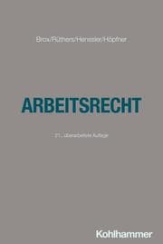 Cover von Arbeitsrecht