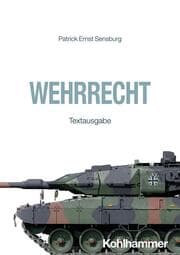 Cover von Wehrrecht