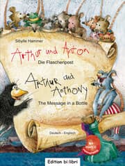Cover von Arthur und Anton: Die Flaschenpost (Deutsch-Englisch)