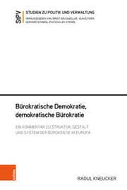 Cover von Bürokratische Demokratie, demokratische Bürokratie