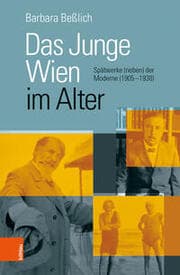 Cover von Das Junge Wien im Alter